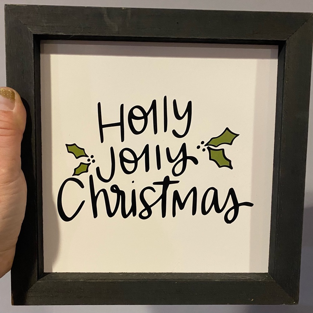 Holiday changable sign